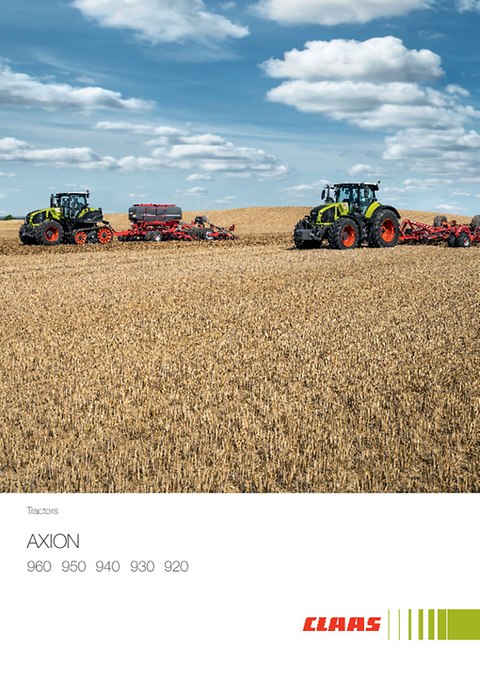 Axion 900 Series Tractors Claas Of America Claas 8468